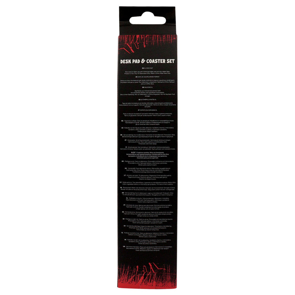 Product image Stranger Things Desk Pad & Coasters Hellfire Club