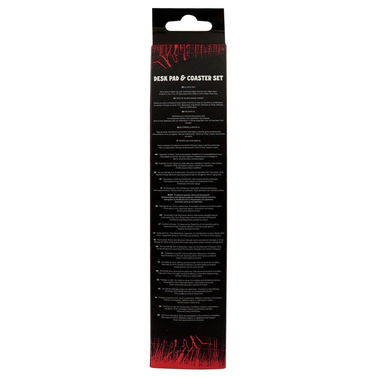 Product image Stranger Things Desk Pad & Coasters Hellfire Club