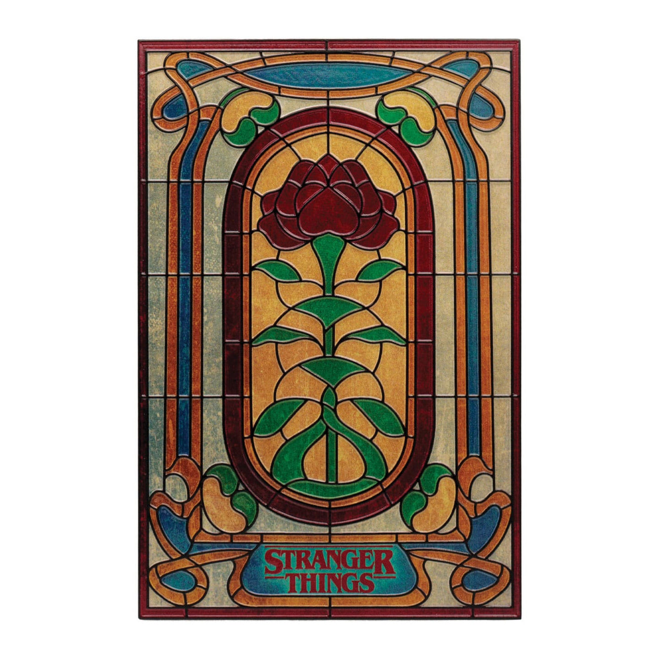 Product image Stranger Things Resin Sign Creel House Stained Glass Window