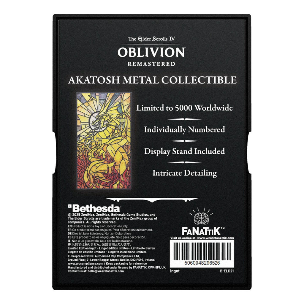 Product image The Elder Scrolls IV: Oblivion Metal Ingot Akatosh