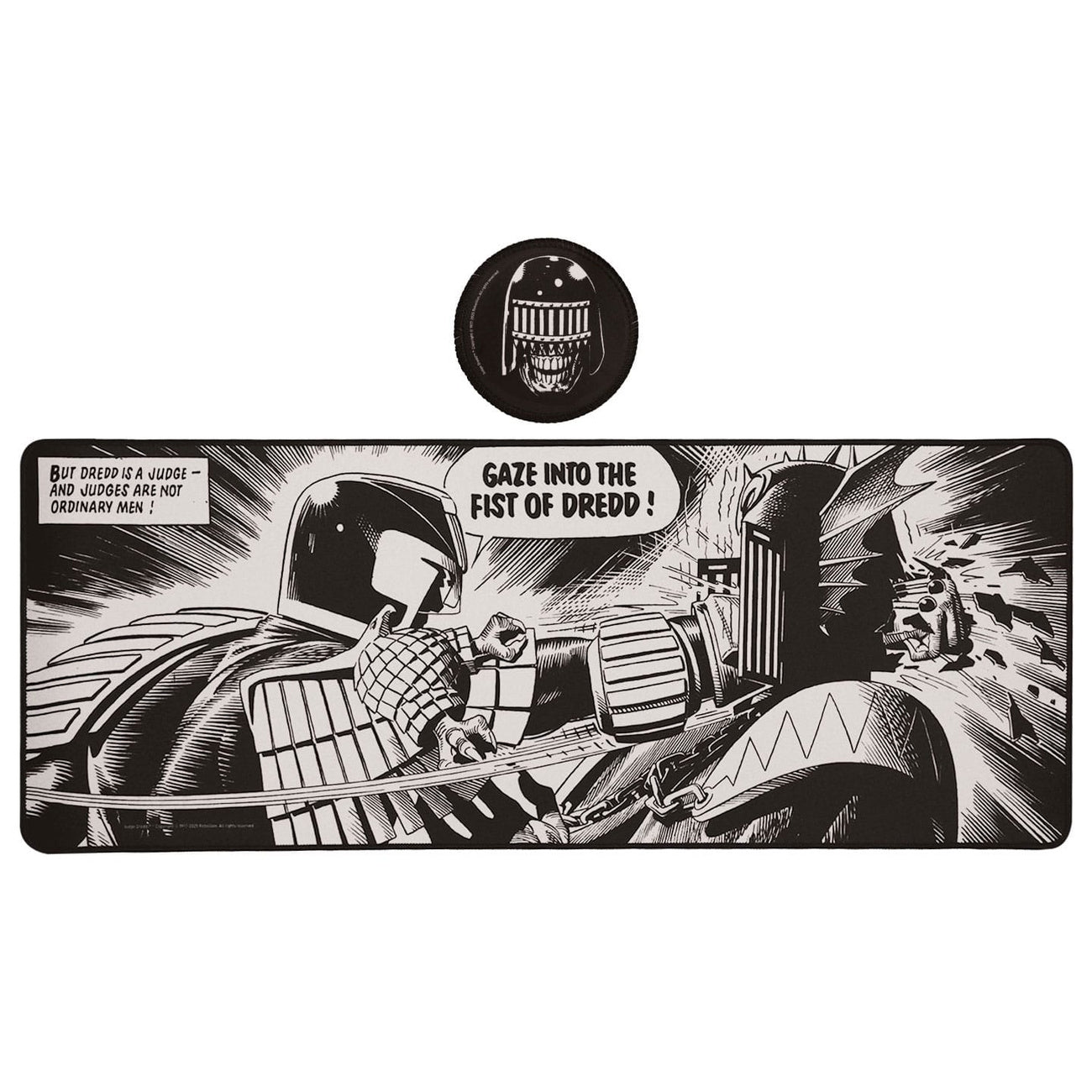 Product image 2000 AD Desk Pad & Coaster Judge Dredd