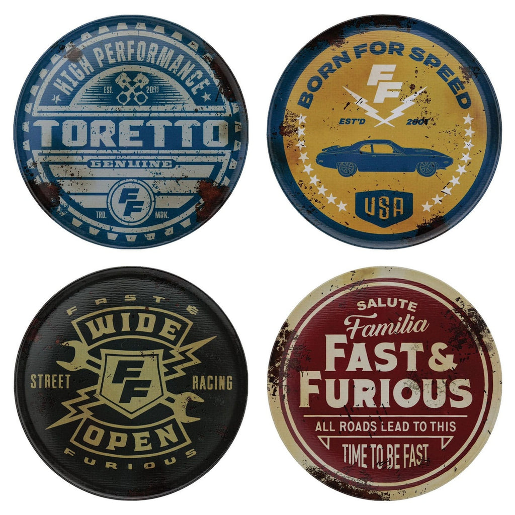Product image Fast & Furious Coaster 4-Pack Vintage Style