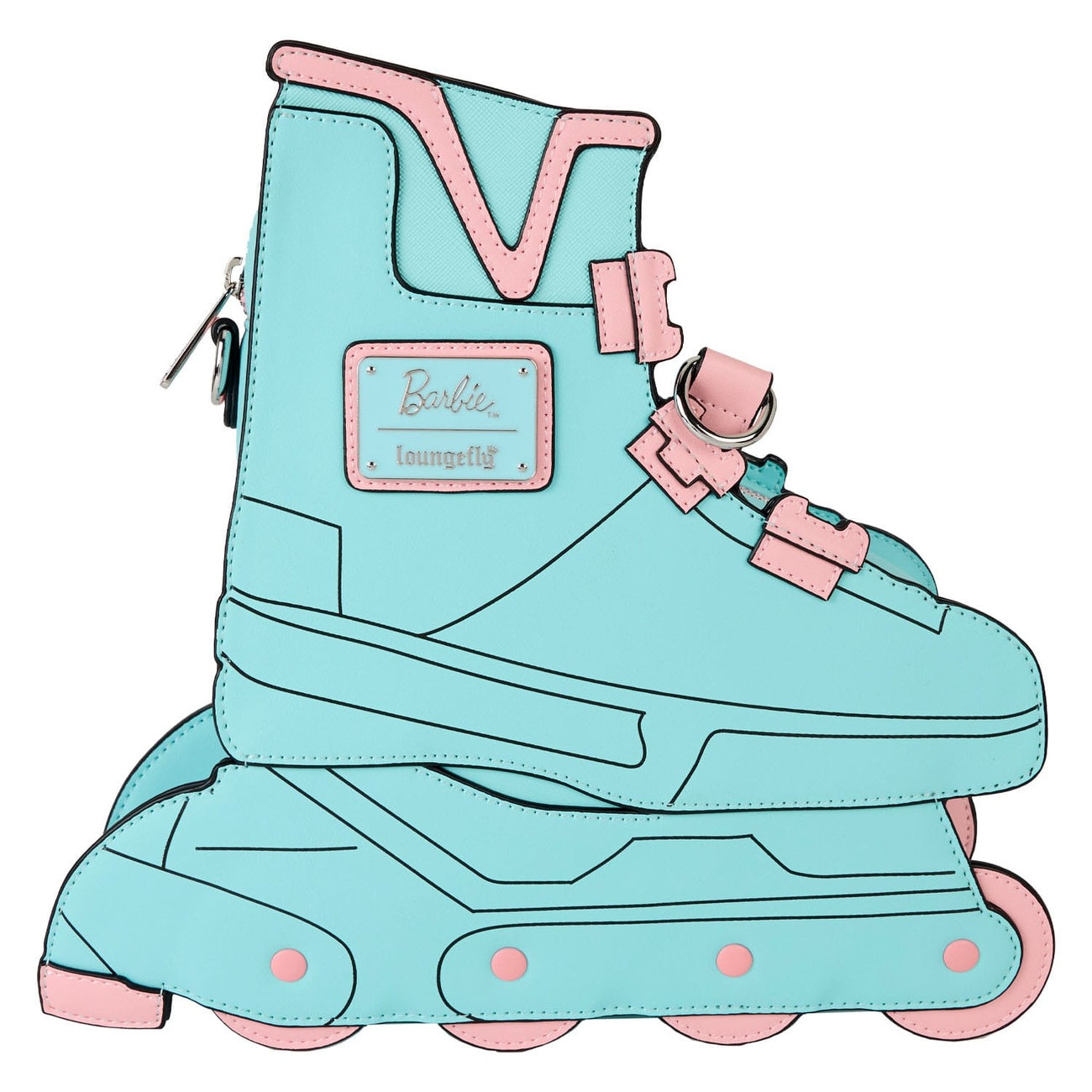 Product image Mattel Classic by Loungefly Crossbody Bag Barbie Figural Skate
