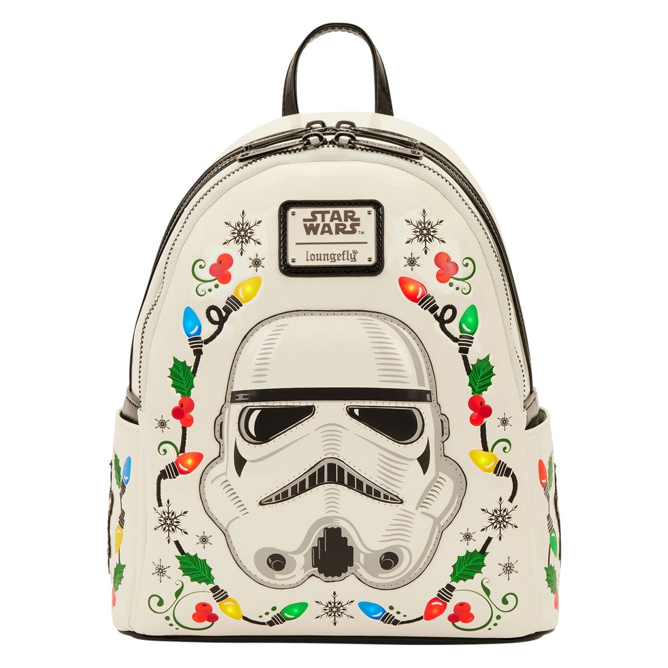Product image Star Wars by Loungefly Mini Backpack Stormtrooper Holiday