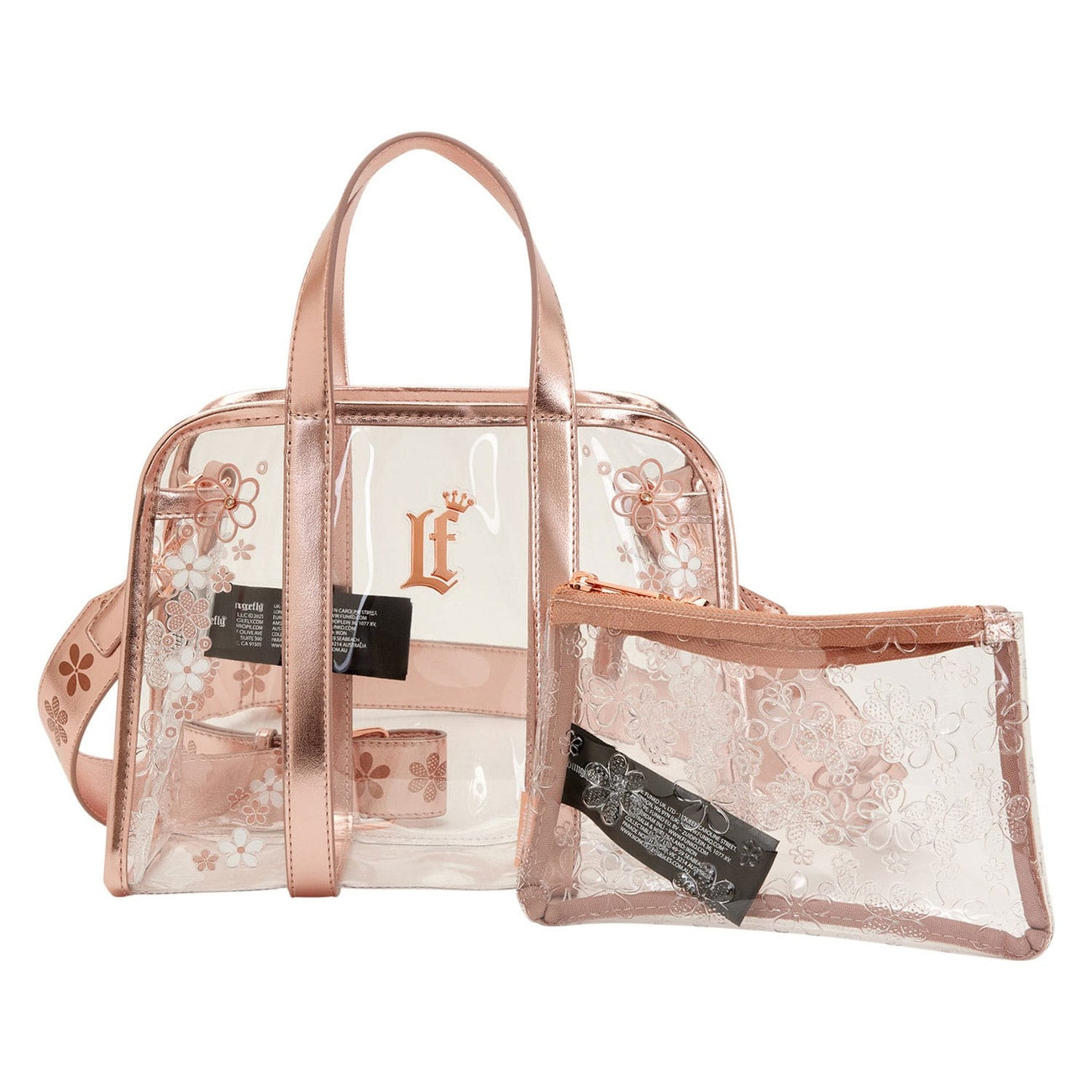 Product image Loungefly Clear Floral Crossbody Bag
