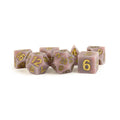 Product image FanRoll Sharp Edge Silicone Dice Set Volcanic Soot (7)