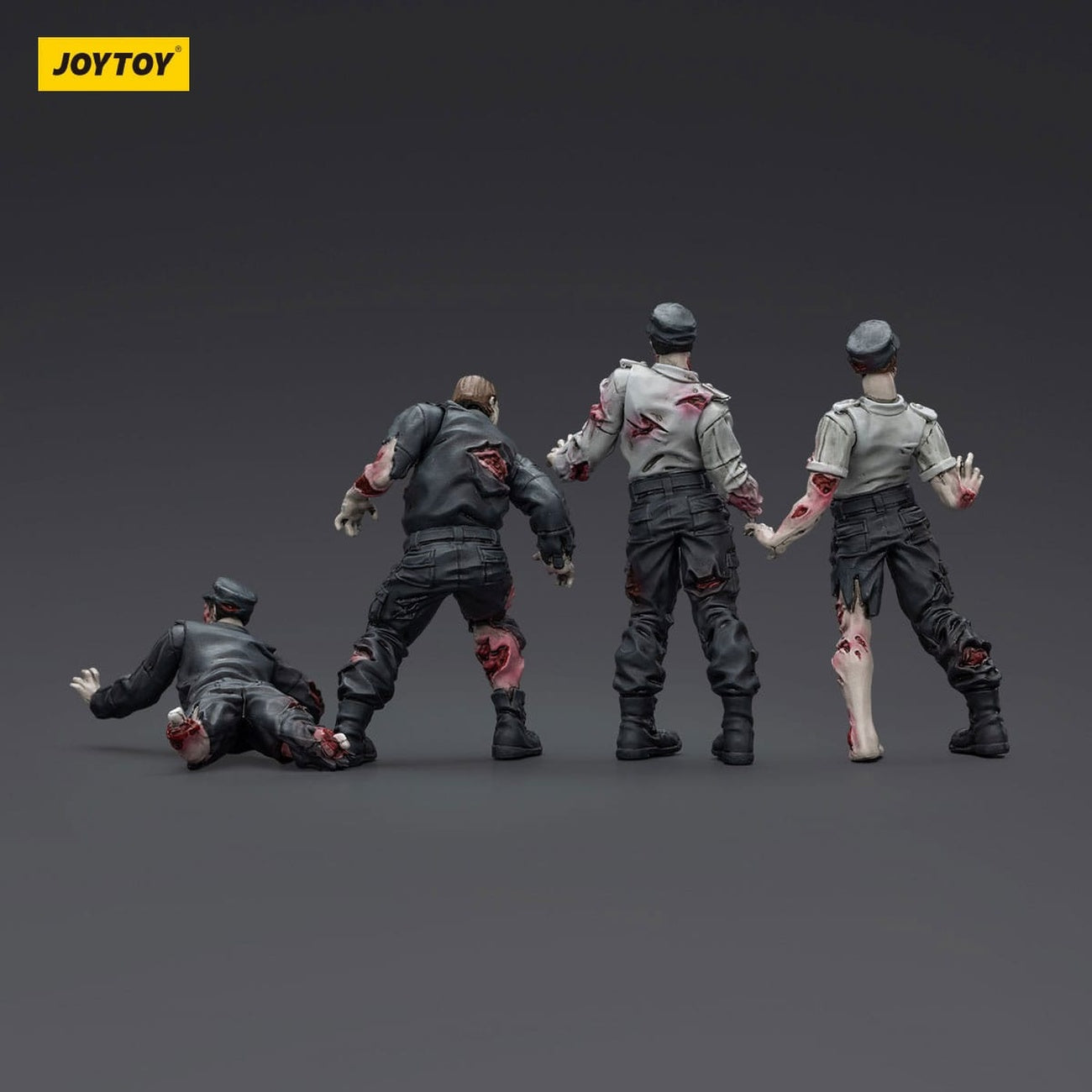 Product image Zombie Dark Source Action Figures 4-Pack Security Guards 8 cm