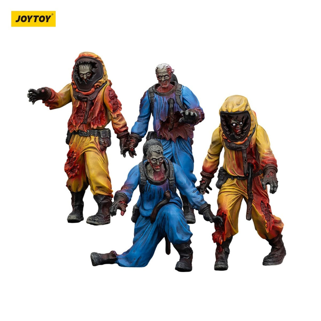 Product image Zombie Dark Source Action Figures 4-Pack Biochemical Lab Team 8 cm