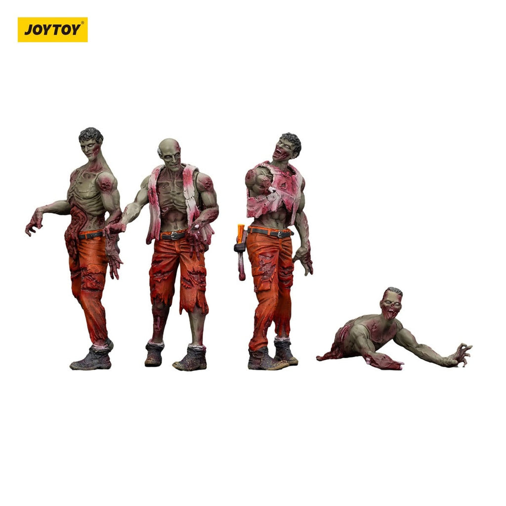 Product image Zombie Dark Source Action Figures 4-Pack Mechanic Team 8 cm