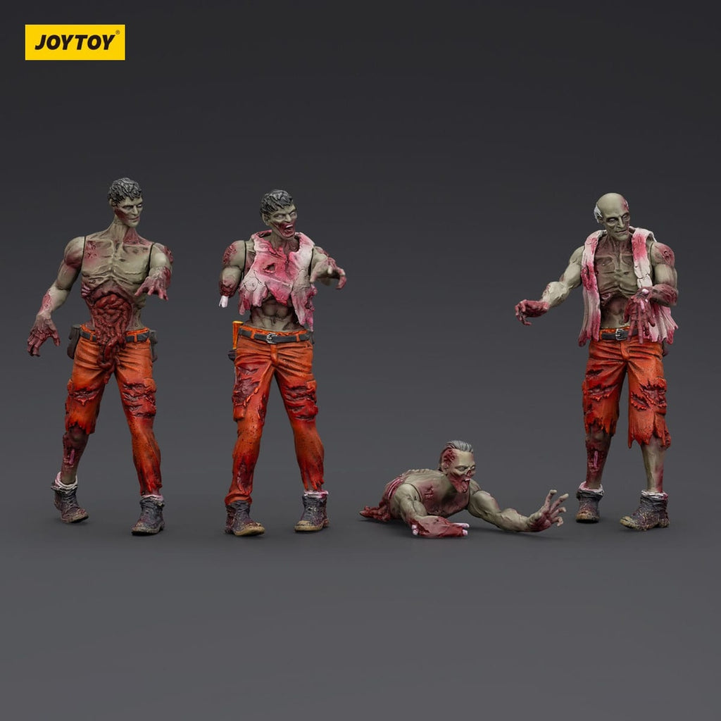 Product image Zombie Dark Source Action Figures 4-Pack Mechanic Team 8 cm