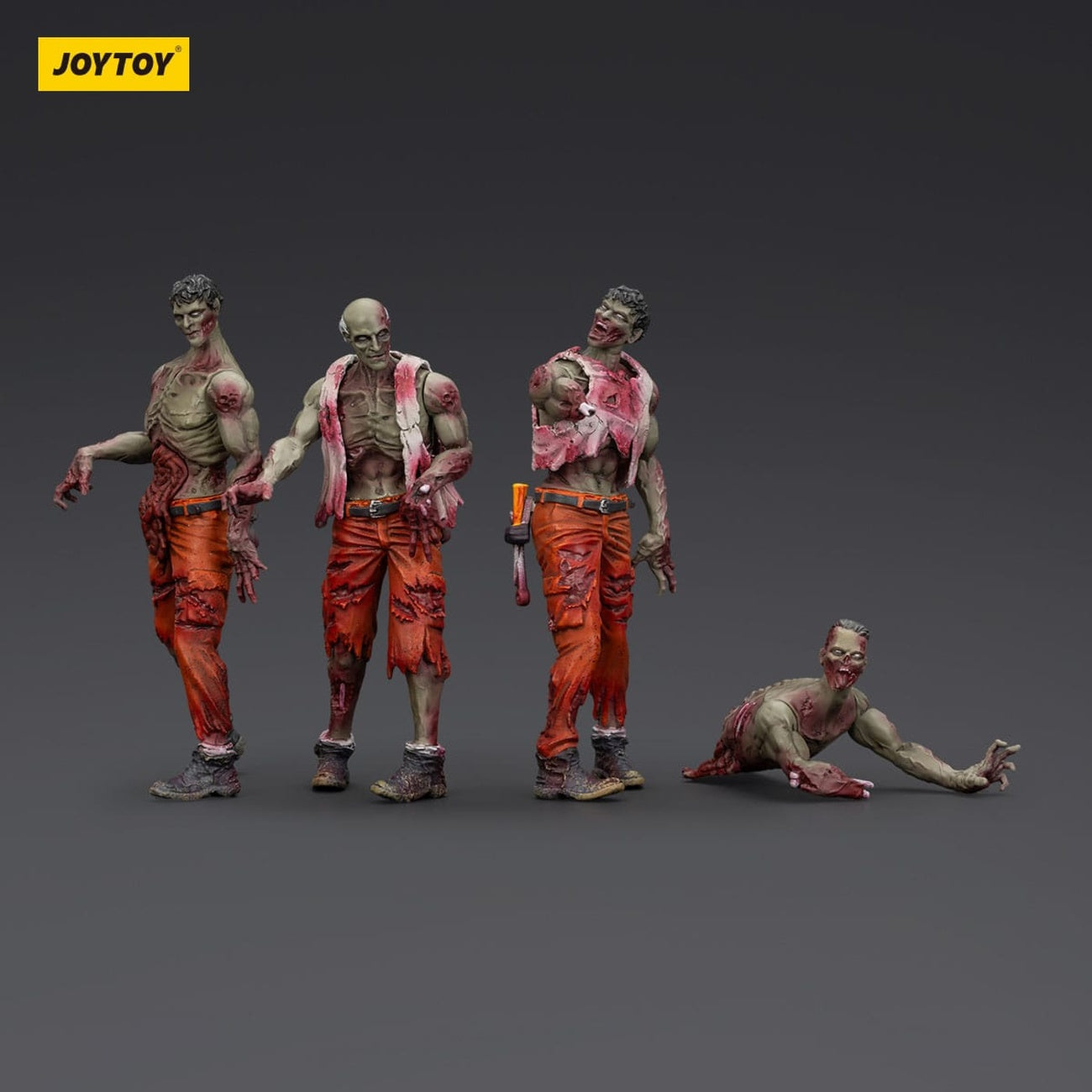 Product image Zombie Dark Source Action Figures 4-Pack Mechanic Team 8 cm