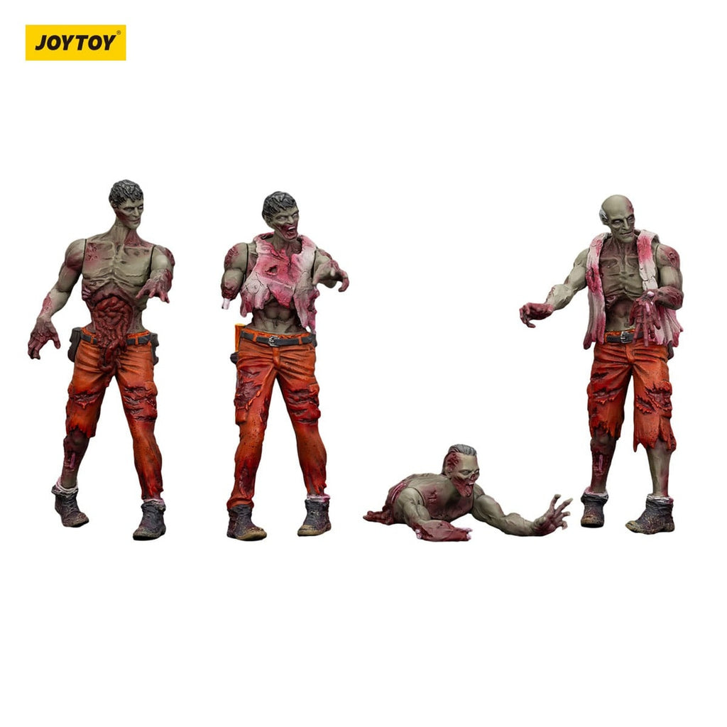 Product image Zombie Dark Source Action Figures 4-Pack Mechanic Team 8 cm