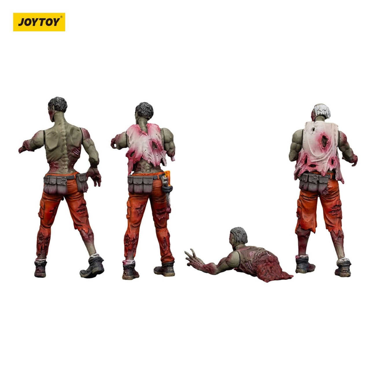 Product image Zombie Dark Source Action Figures 4-Pack Mechanic Team 8 cm