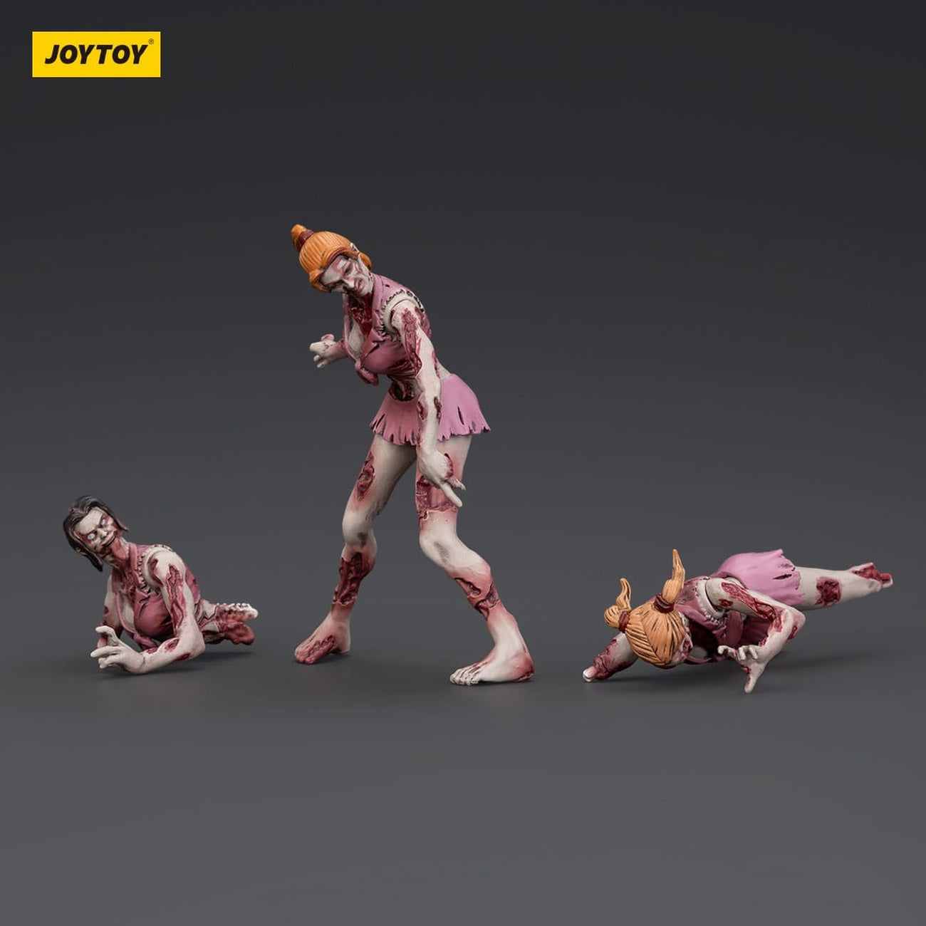 Product image Zombie Dark Source Action Figures 3-Pack Cheer Leaders 8 cm
