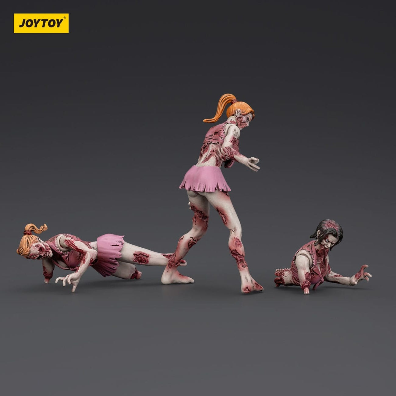Product image Zombie Dark Source Action Figures 3-Pack Cheer Leaders 8 cm
