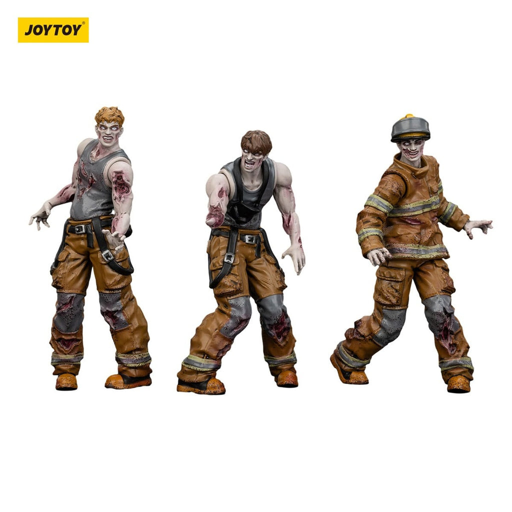 Product image Zombie Dark Source Action Figures 3-Pack Firefighters 8 cm