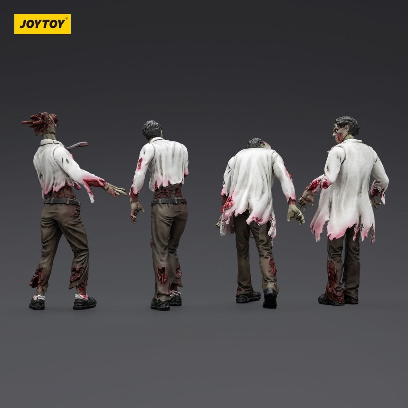 Product image Zombie Dark Source Action Figures 4-Pack Scientists (Male) 8 cm