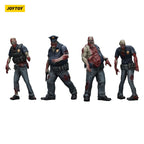 Product image Zombie Dark Source Action Figures 4-Pack Police (Male) 8 cm