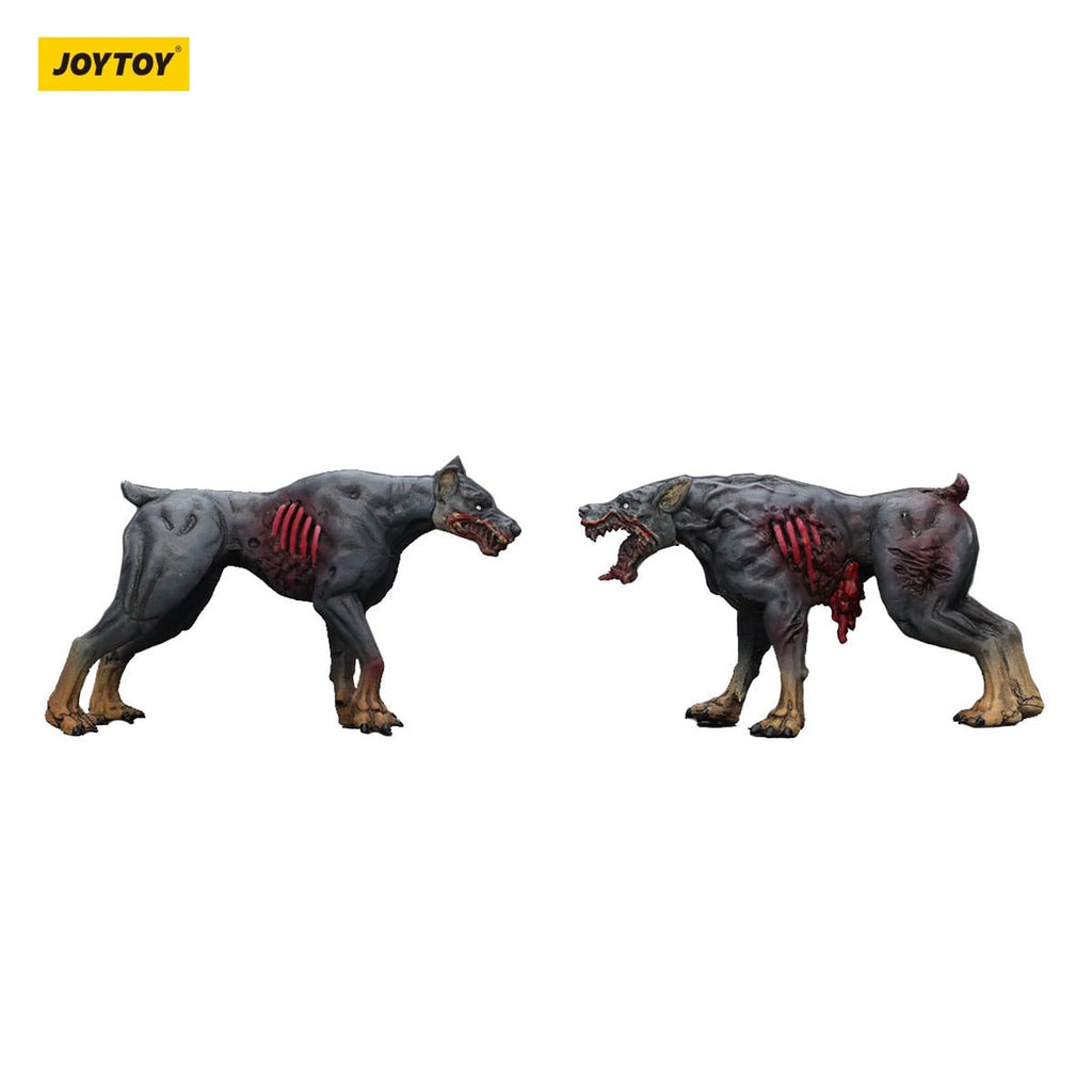 Product image Zombie Dark Source action figures 2-pack Police Dogs 8 cm