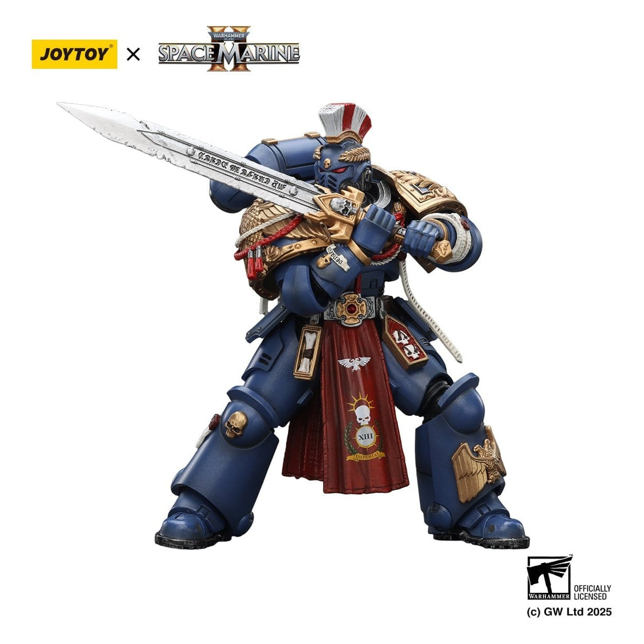 Product image Warhammer 40,000 Action Figure Ultramarines Relic Primus Armour 12 cm