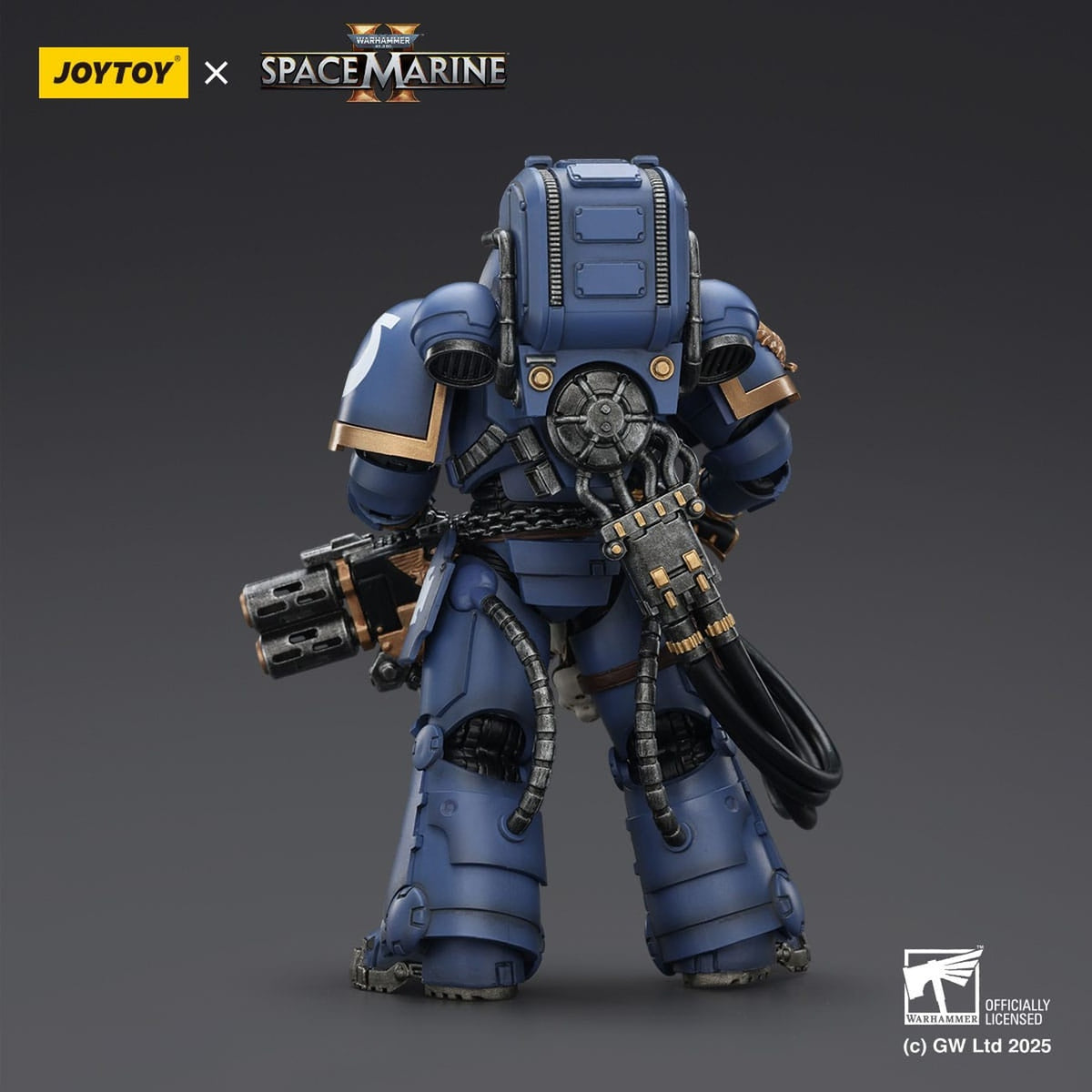 Product image Warhammer 40,000: Space Marine 2 Action Figure Ultramarines Heavy Artificer Armor with Relic Multi-Melta 13 cm