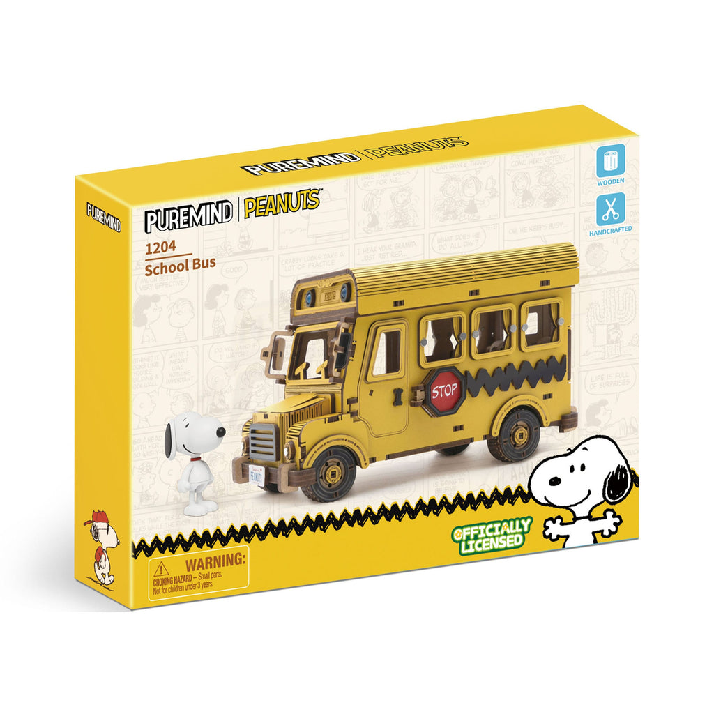 Product image Peanuts Puremind Building Set School Bus