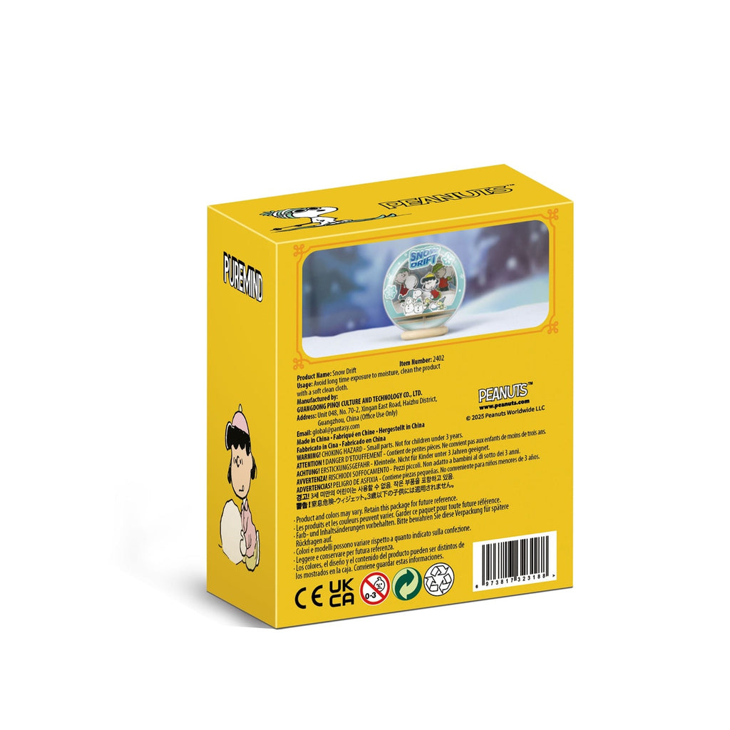 Product image Peanuts Puremind Model Kit Wooden Theater Globe Snow Drift