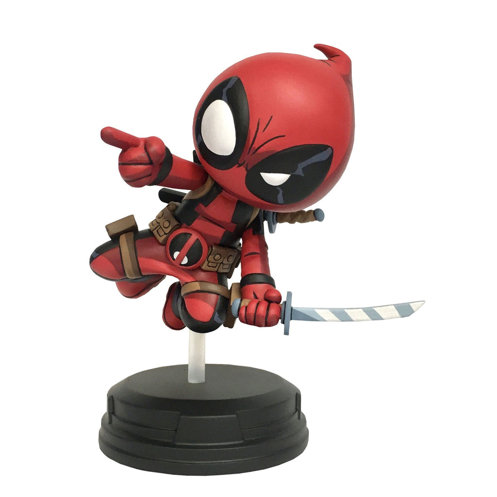 Product image Marvel Animated Statue Deadpool (Jumping) 18 cm