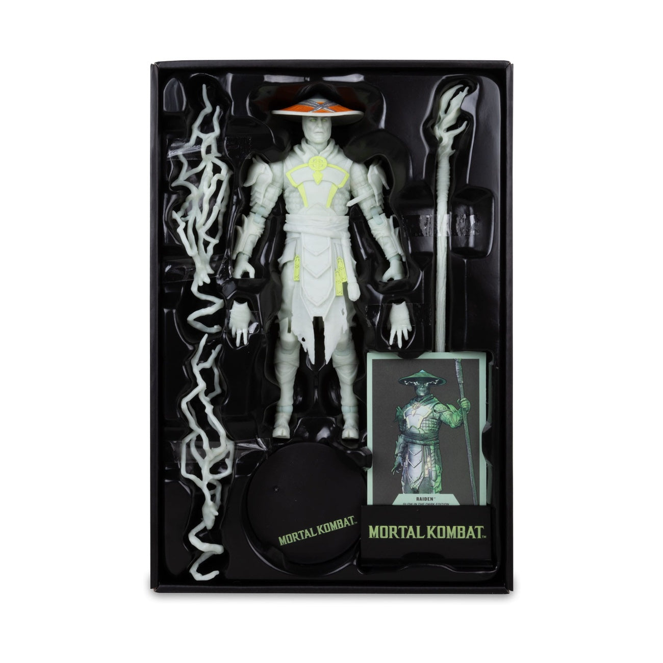 Product image Mortal Kombat Action Figure Glow in the Dark Edition Raiden (Gold Label) 18 cm