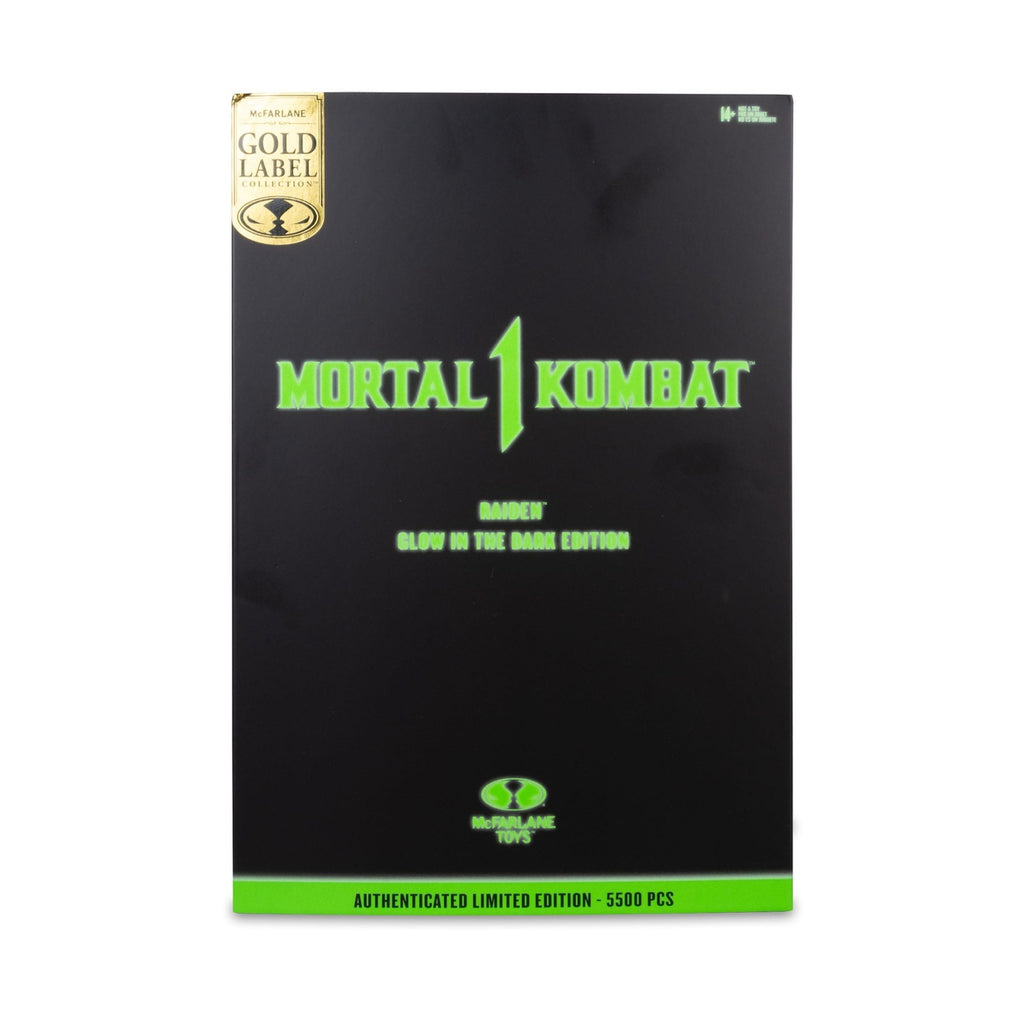 Product image Mortal Kombat Action Figure Glow in the Dark Edition Raiden (Gold Label) 18 cm