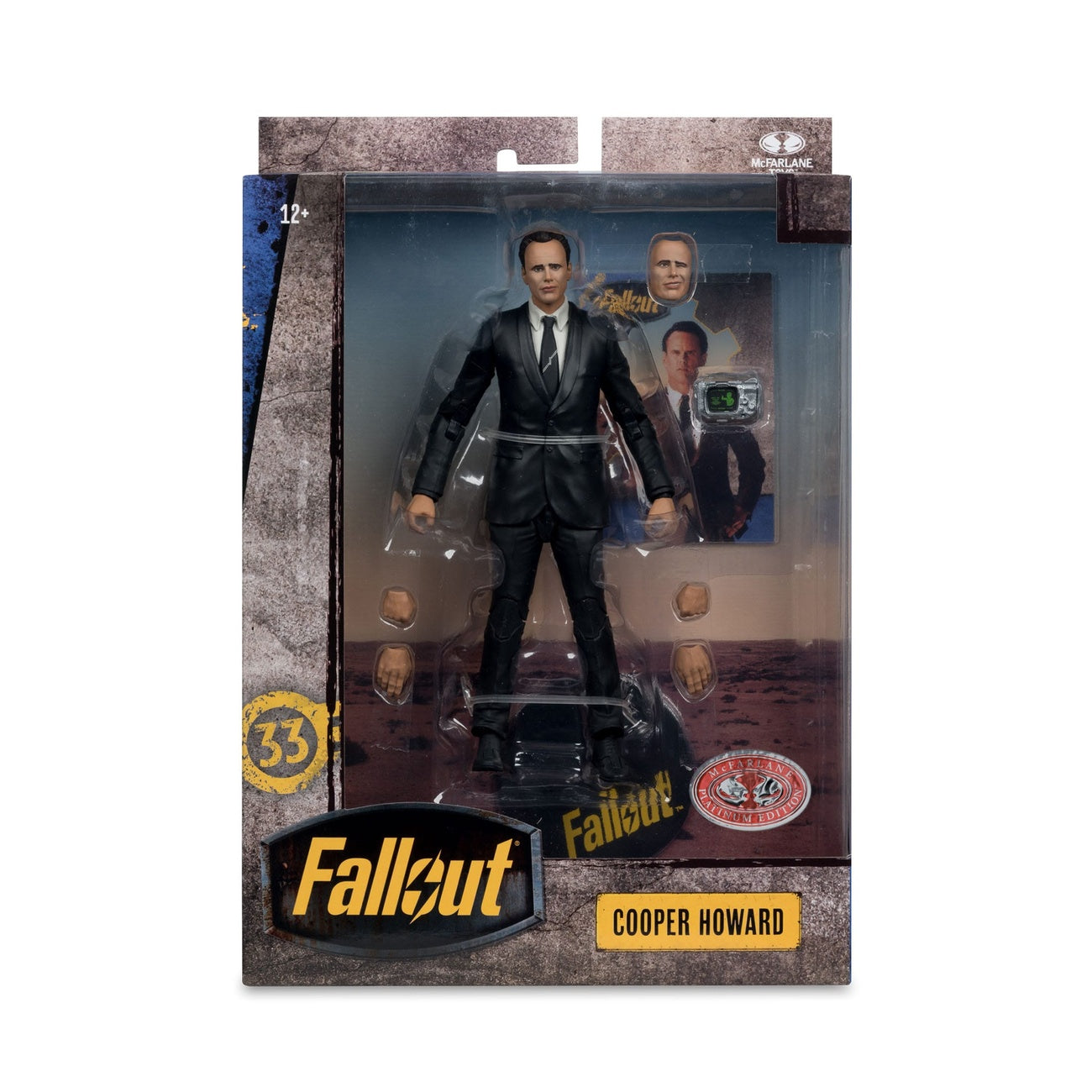 Product image Fallout Action Figure Cooper Howard (Red Platinum Edition) 17 cm