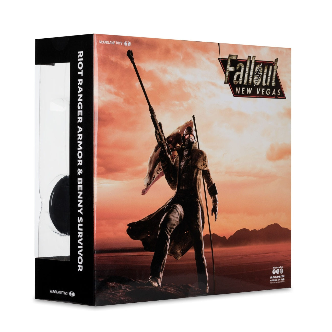 Product image Fallout: New Vegas Statues 2-Pack Riot Ranger Armor & Benny Survivor 18 cm