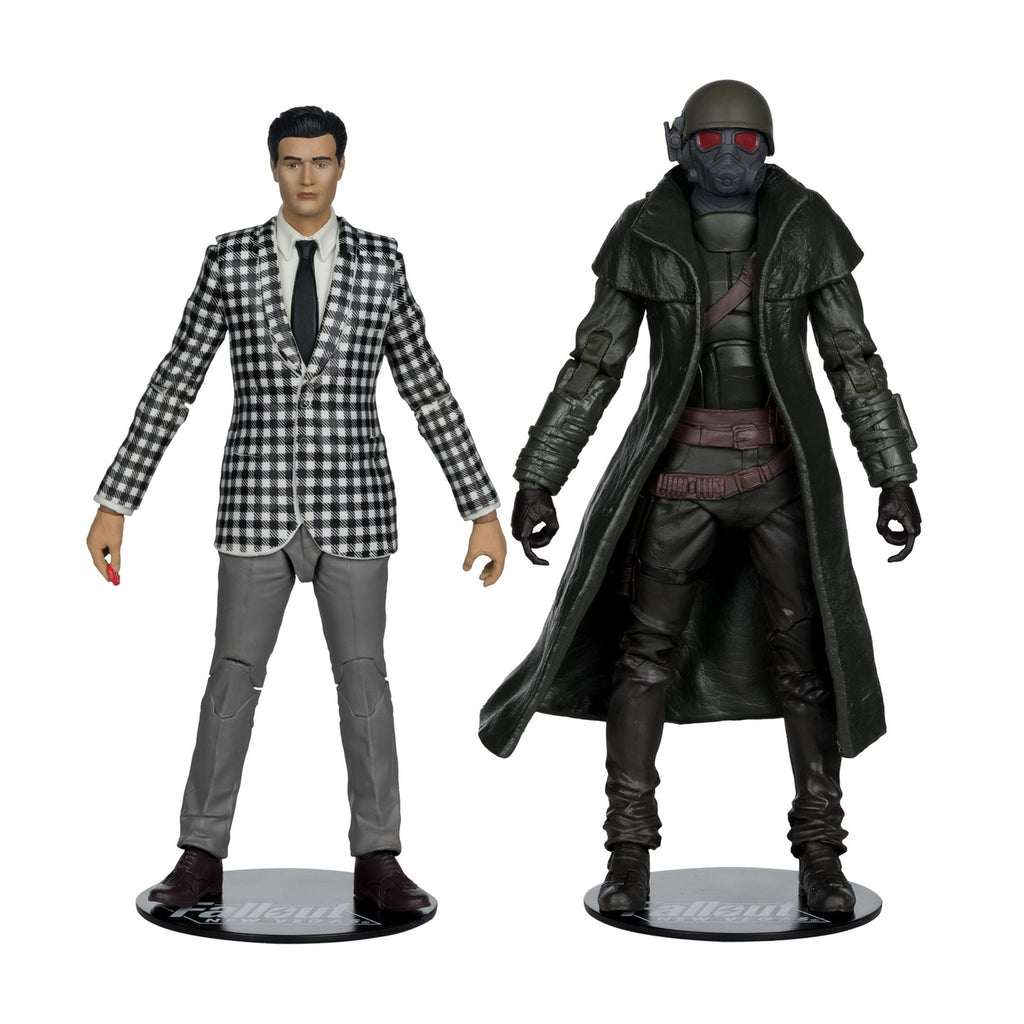Product image Fallout: New Vegas Statues 2-Pack Riot Ranger Armor & Benny Survivor 18 cm
