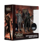 Product image Fallout: New Vegas Statues 2-Pack Riot Ranger Armor & Benny Survivor 18 cm