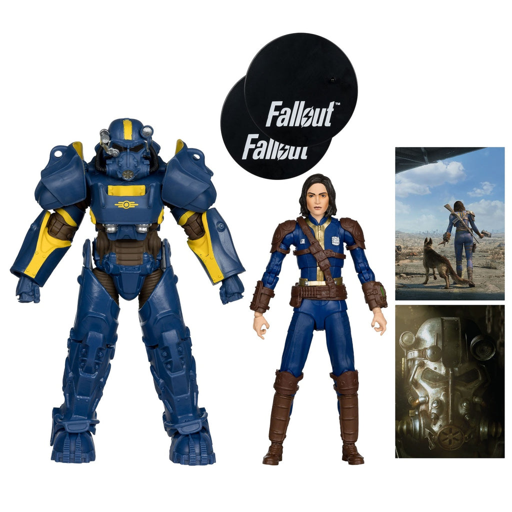 Product image Fallout 4 Statues 2-Pack T-60 Vault-Tec & Sole Survivor 18 cm