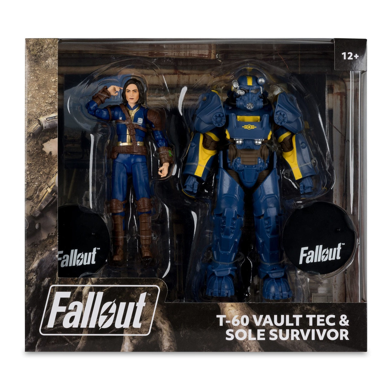 Product image Fallout 4 Statues 2-Pack T-60 Vault-Tec & Sole Survivor 18 cm