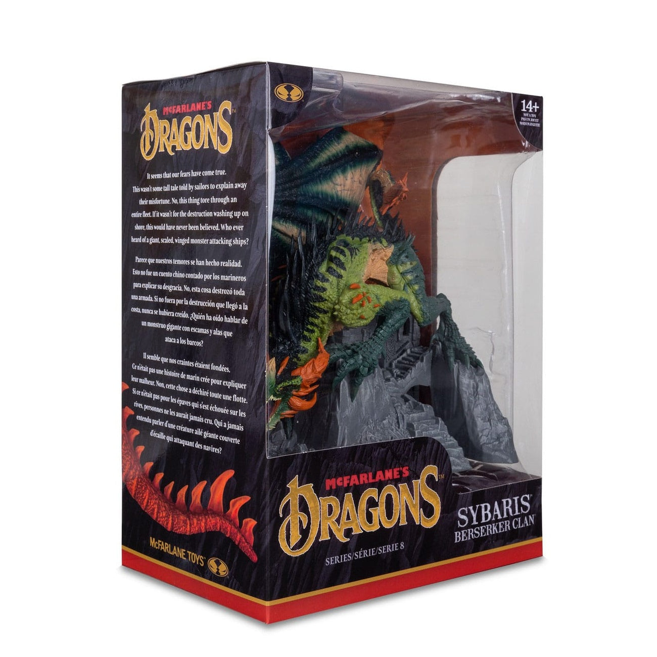 Product image McFarlane’s Dragons Series 8 Action Figure Berserker Clan 15 cm