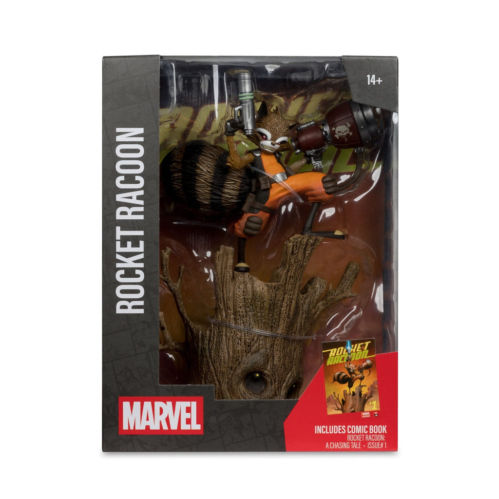 Product image Marvel Collection PVC Statue 1/6 Rocket Raccoon (Rocket Raccoon: A Chasing Tale #1) 18 cm