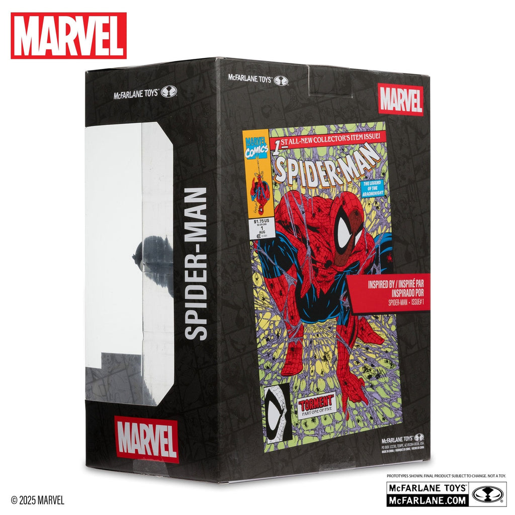 Product image Marvel Collection PVC Statue 1/6 Spider-Man (Spider-Man #1)(Black Suit)(Chase) 15 cm