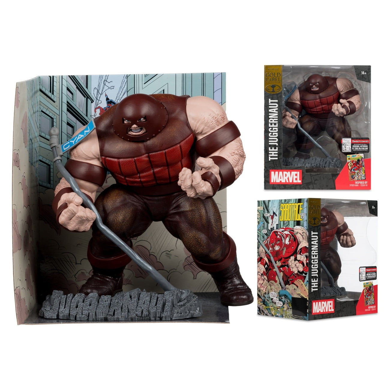 Product image Marvel Collection PVC Statue 1/10 The Juggernaut (Spider-Man #16) Gold Label 17 cm