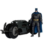 Product image The Flash DC Multiverse Vehicle Batcycle with Batman