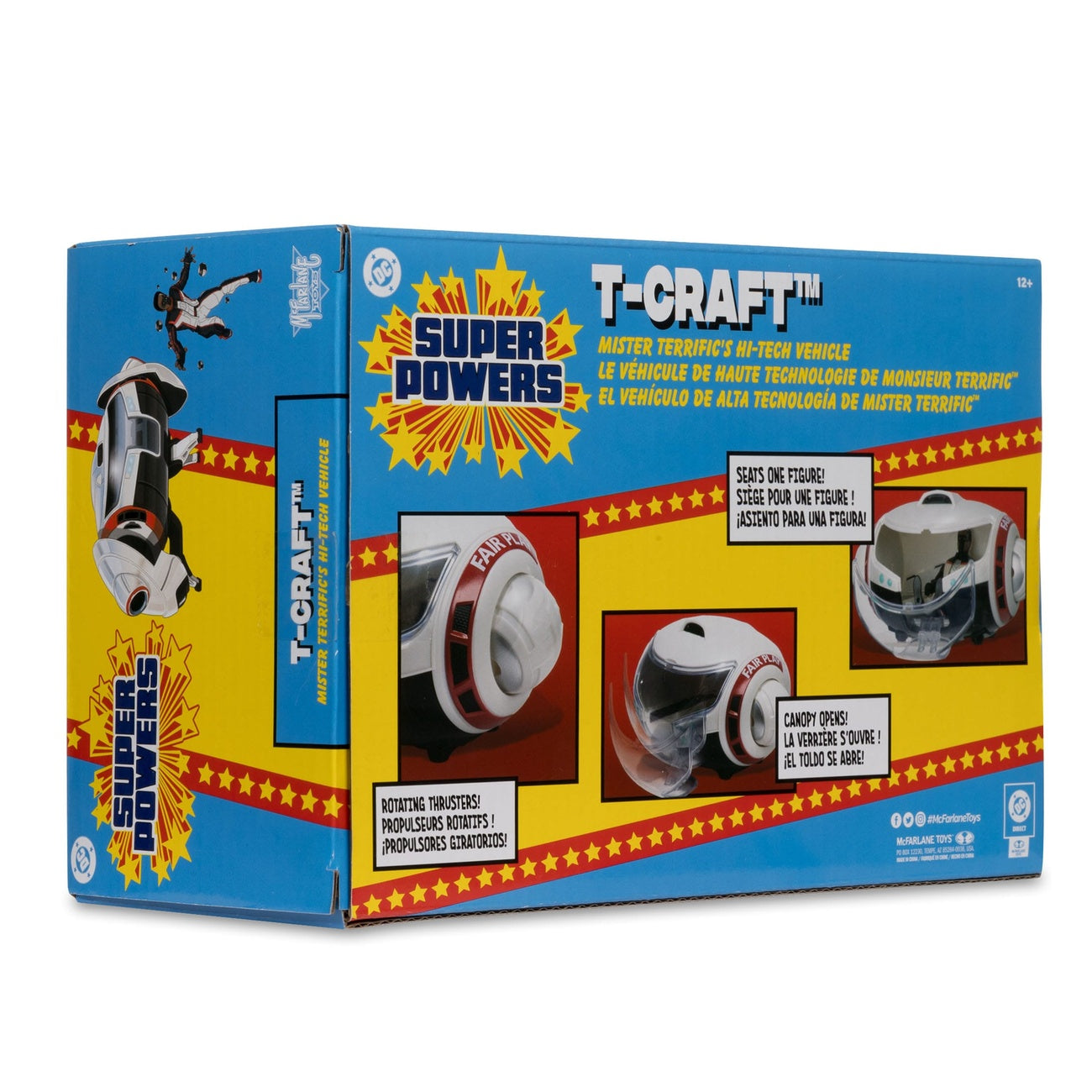 Product image Superman (2025) DC Direct Super Powers Action Figure with Vehicle Mr. Terrific & T-Craft