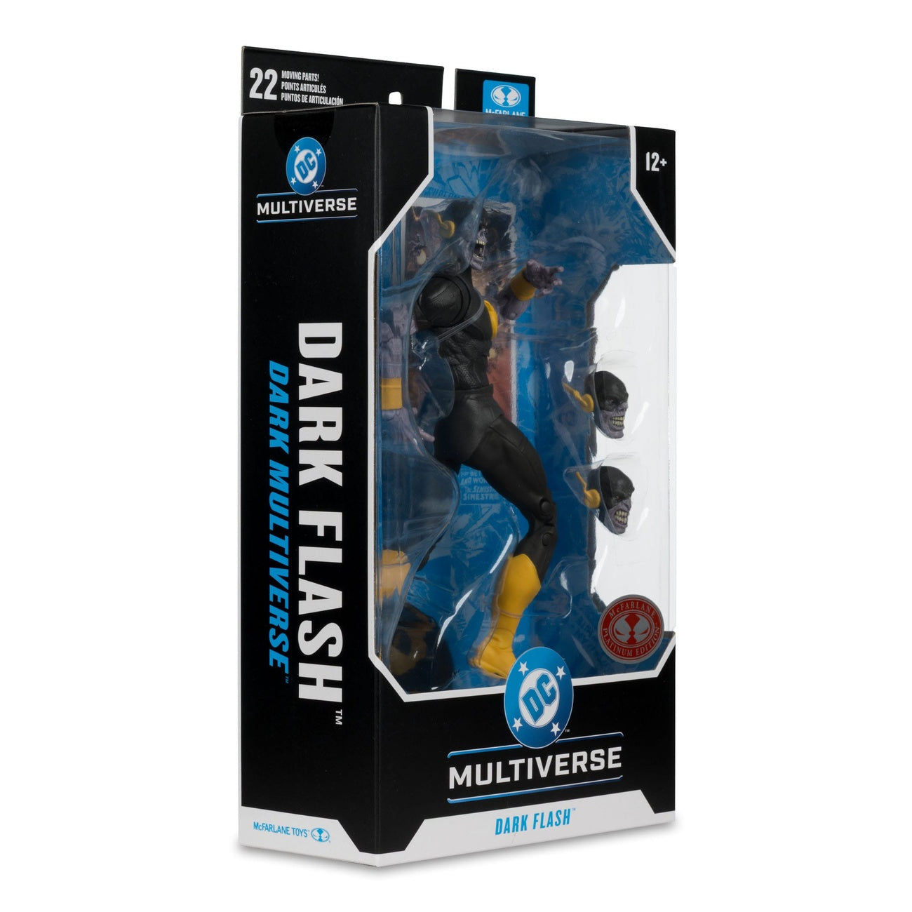 Product image DC Comics DC Multiverse Action Figure Dark Flash (Dark Multiverse) (Red Platinum Edition) 18 cm