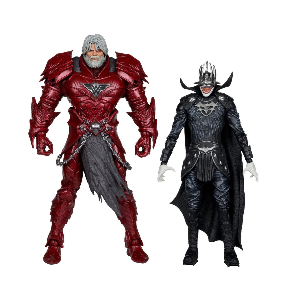Product image DC Multiverse McFarlane Collector Edition Action Figures 2-Pack #04 Batman Who Laughs (Knight Armor) & Merciless (Dark)