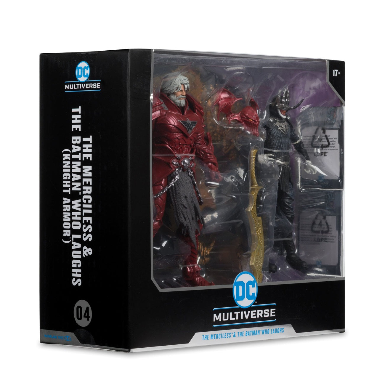 Product image DC Multiverse McFarlane Collector Edition Action Figures 2-Pack #04 Batman Who Laughs (Knight Armor) & Merciless (Dark)