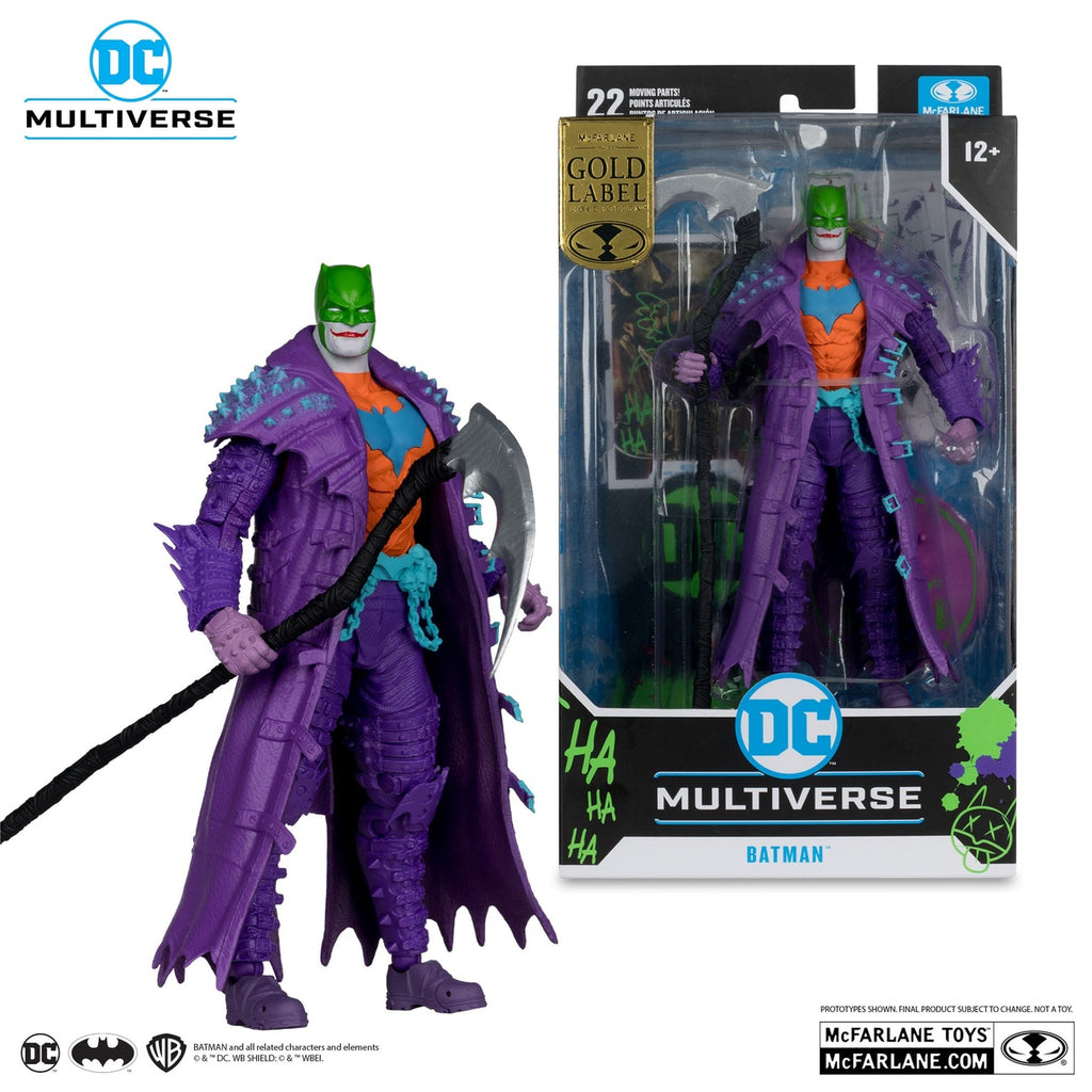 Product image DC Multiverse Action Figure Batman (Dark Nights: Death Metal) Jokerized (Gold Label) 18 cm