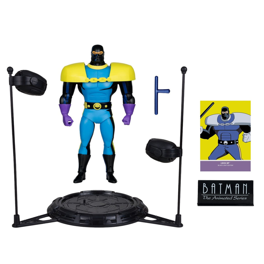 Product image Batman: The Animated Series DC Direct Build-A Action Figure Wave 5 Lock-Up Black Light Edition (Gold Label) 15 cm