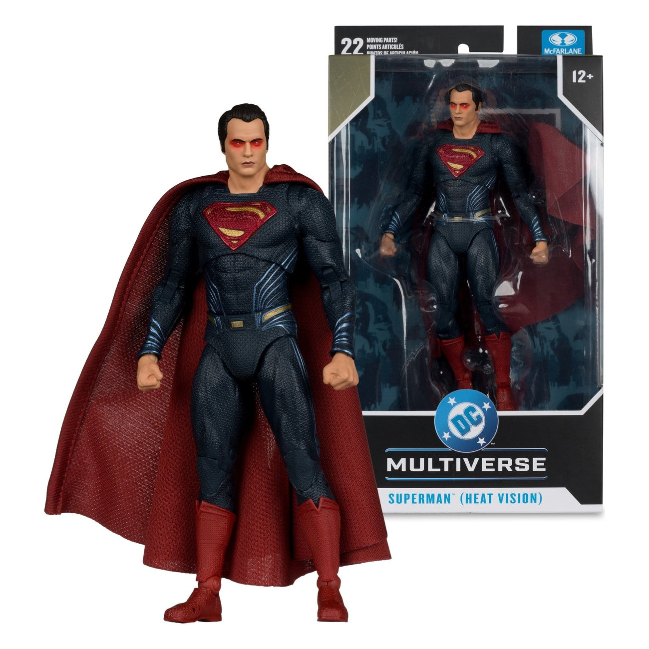 Product image Batman v Superman: Dawn of Justice (2016) DC Theatrical Edition Action Figure Superman (Heat Vision) 19 cm
