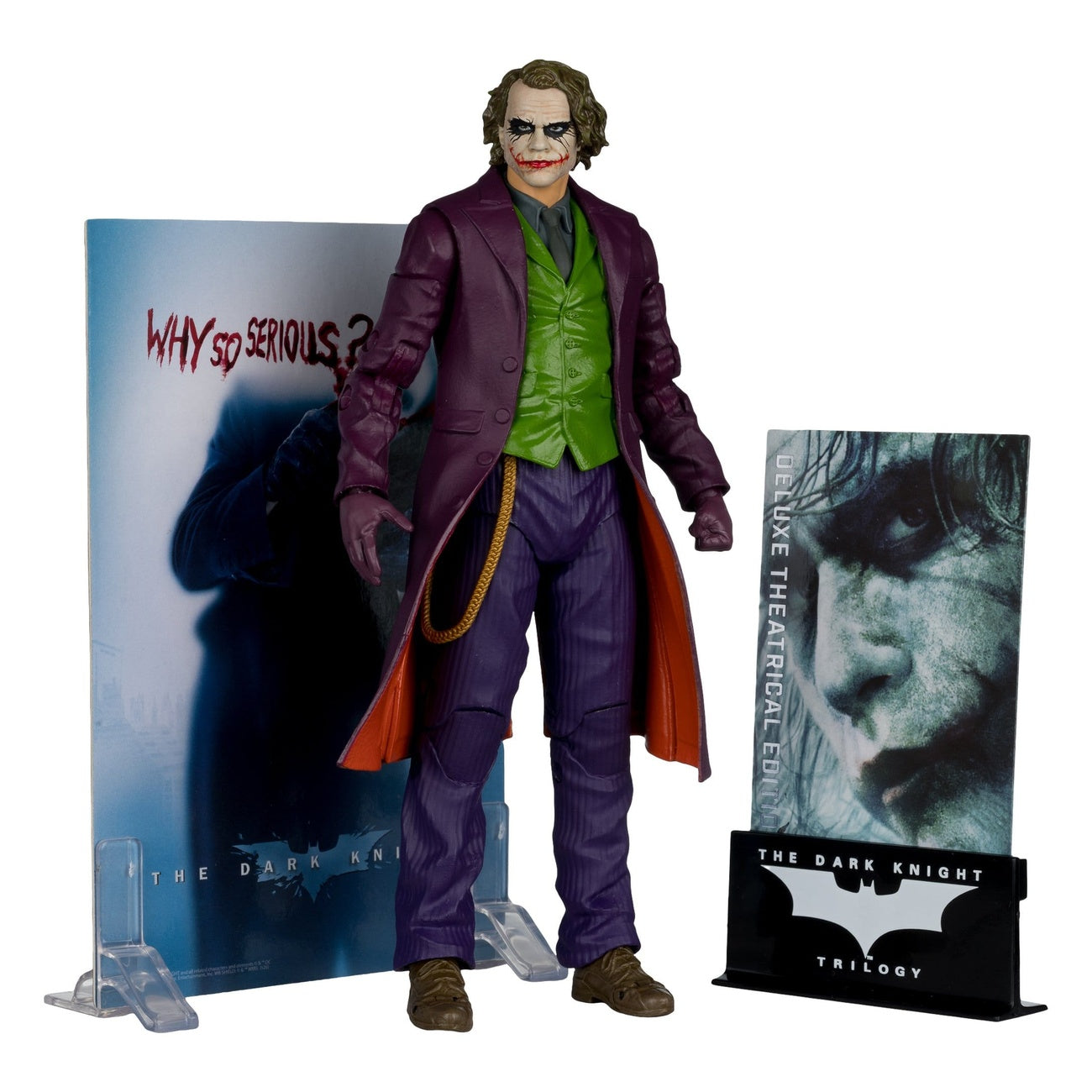 Product image The Dark Knight DC Multiverse Deluxe Theatrical Edition Action Figure Joker 18 cm