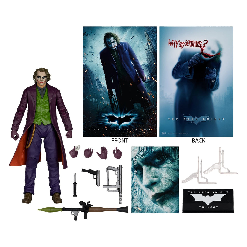 Product image The Dark Knight DC Multiverse Deluxe Theatrical Edition Action Figure Joker 18 cm